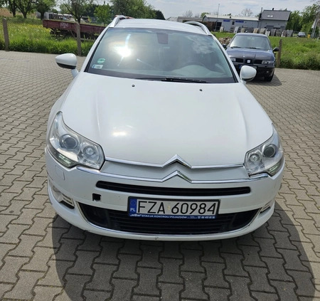 Citroen C5 cena 18000 przebieg: 293400, rok produkcji 2008 z Koło małe 29